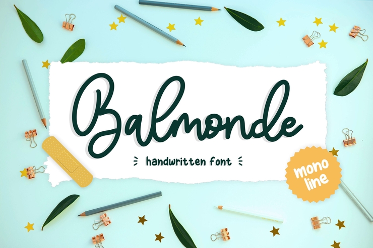 Balmonde字体 1