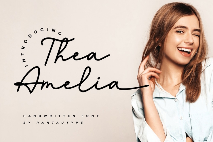 Thea Amelia字体 2