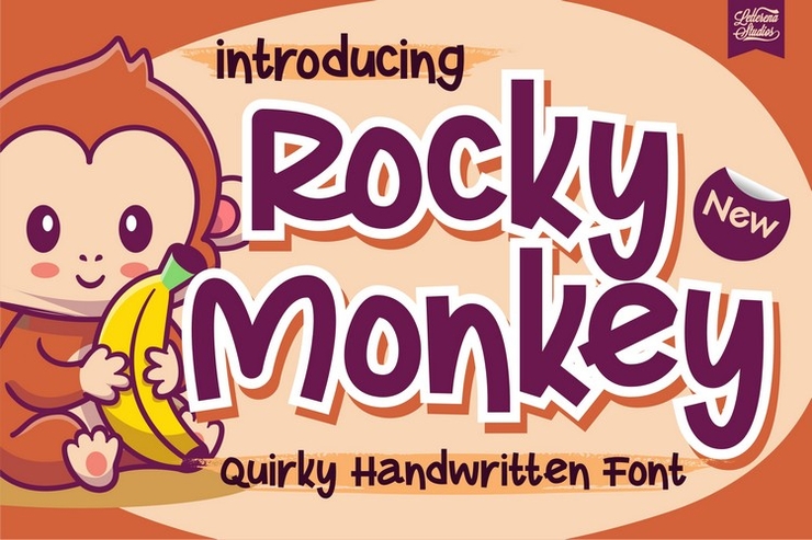 Rocky Monkey字体 1