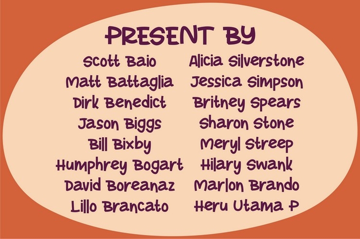 Rocky Monkey字体 6