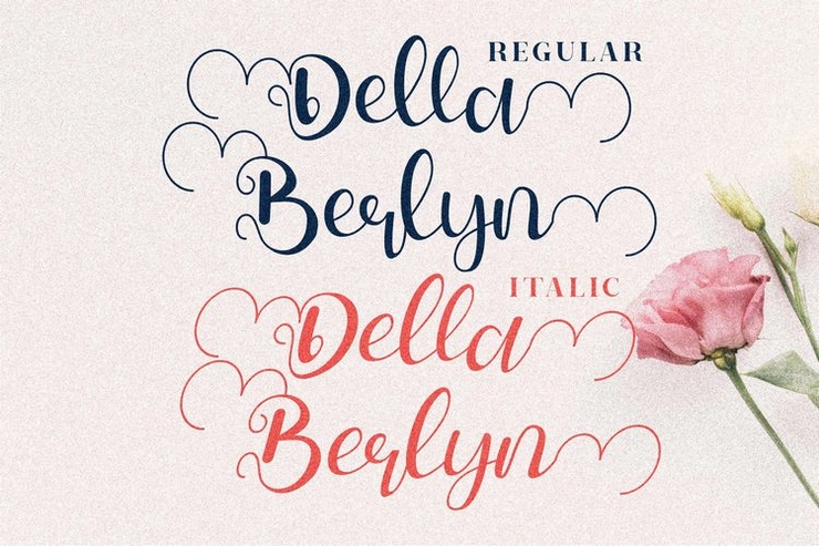 Della Berlyn字体 2