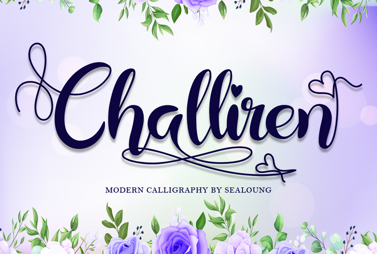Challiren字体 1