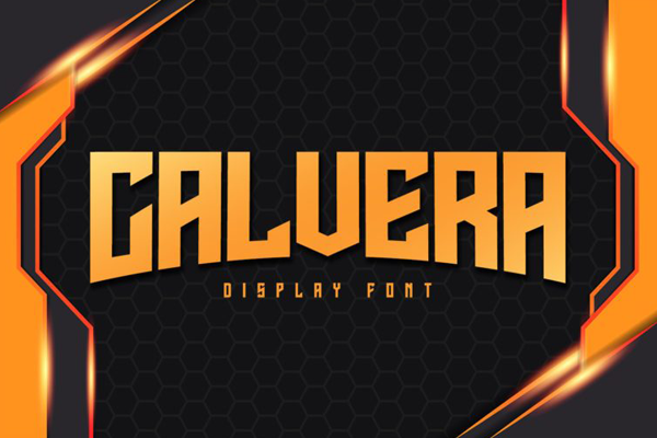 Calvera字体 2
