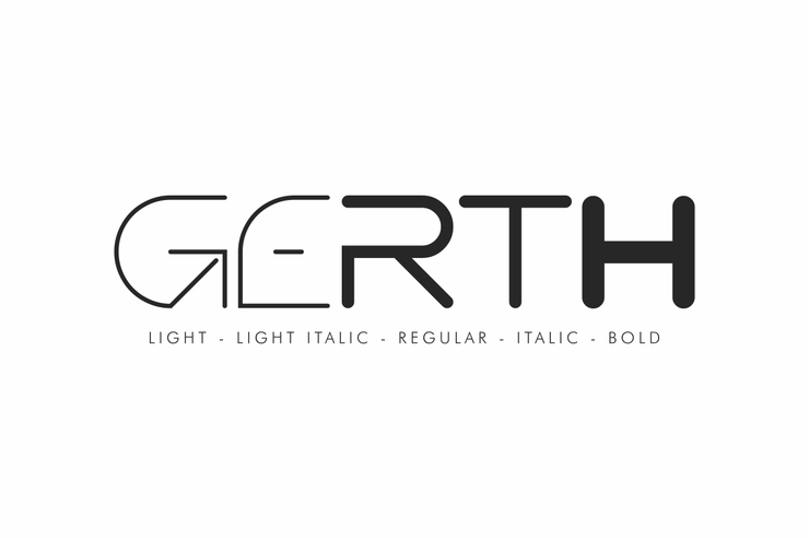 Gerth字体 1
