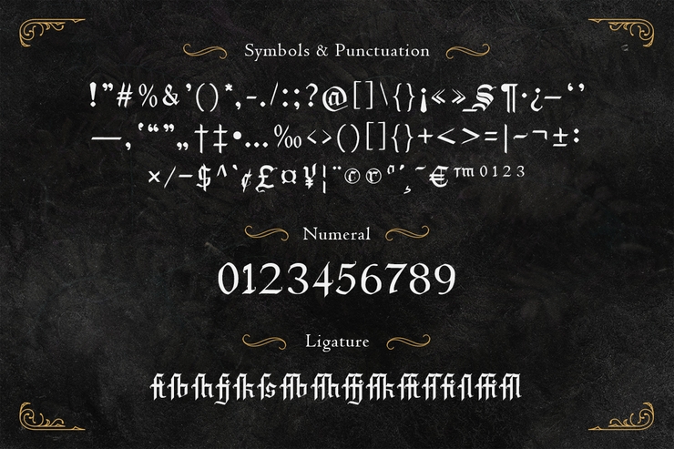 Draculie字体 10