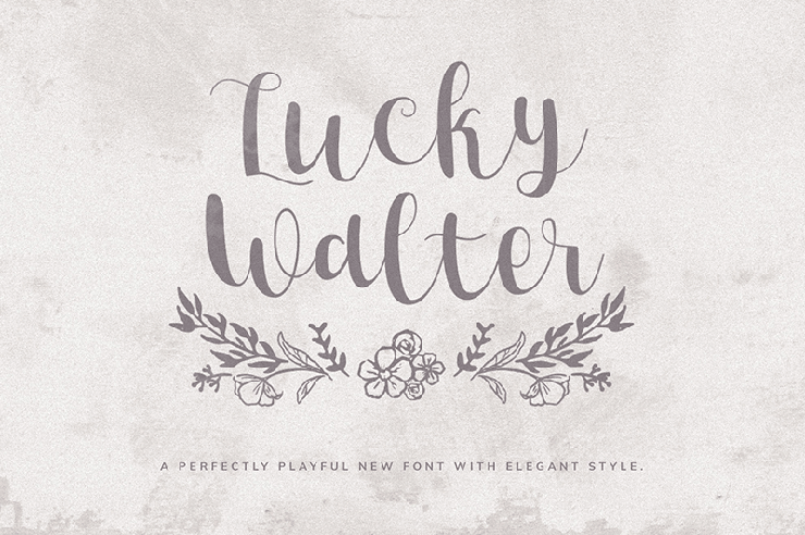 Lucky Walter字体 1
