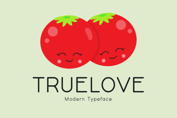 Truelove字体 2