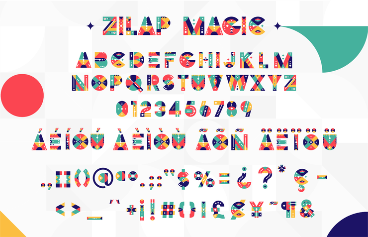 Zilap Magic字体 5
