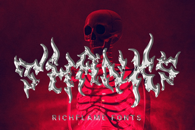 Richflame字体 1