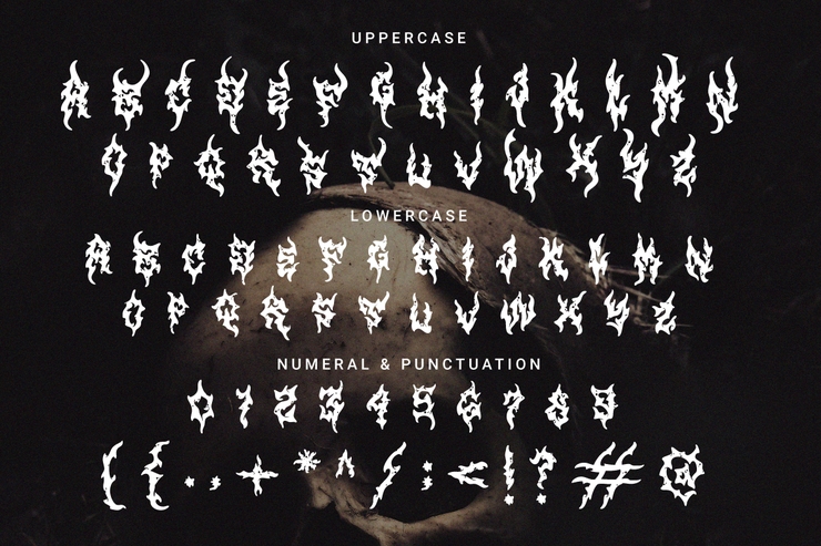 Richflame字体 4