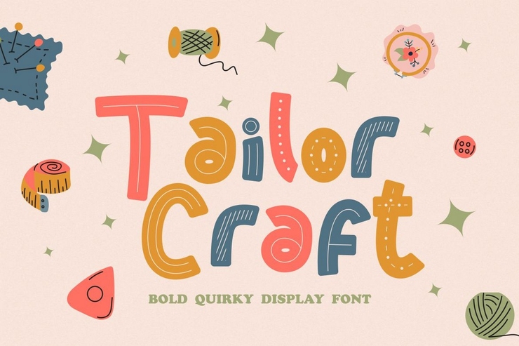 Tailor Craft字体 1