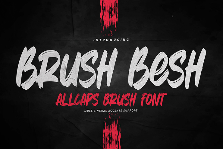 Brush Besh字体 1