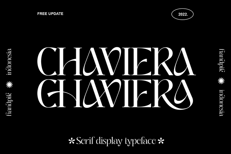 Chaviera字体 10