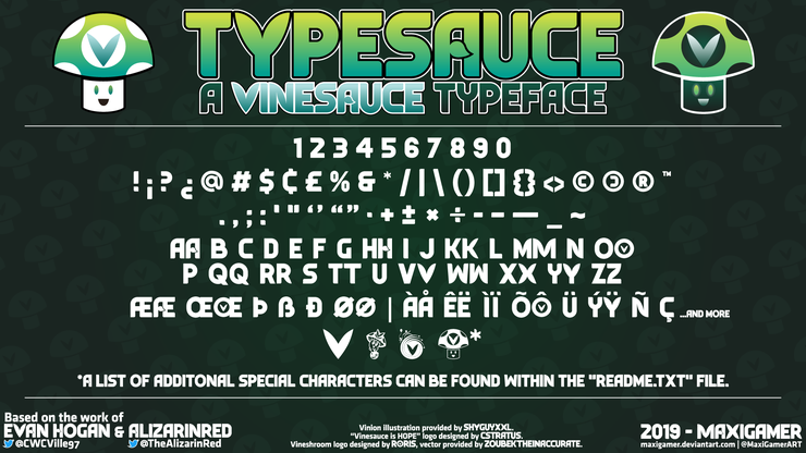 Typesauce字体 1
