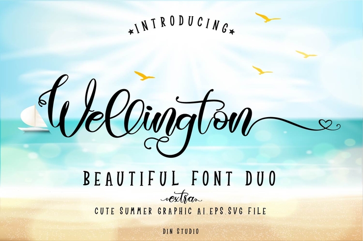 Wellington Regular字体 1