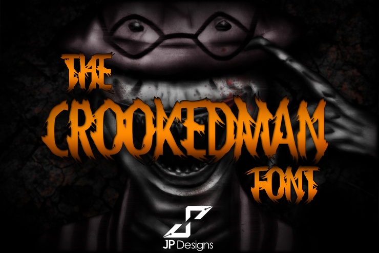 THE CROOKEDMAN字体 2