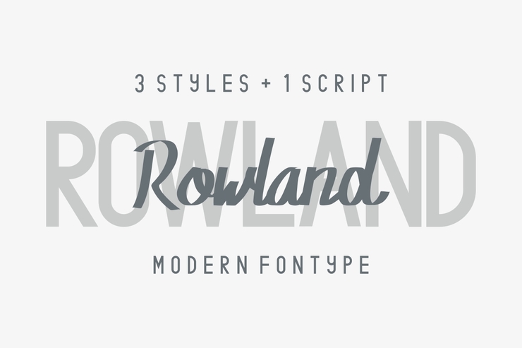 Rowland字体 1