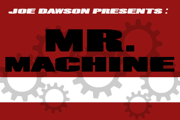 Mr. Machine字体 1
