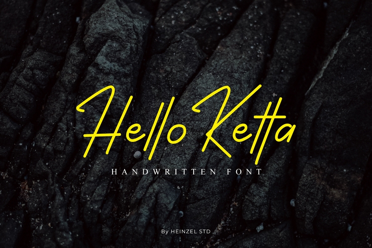 Hello Ketta字体 2