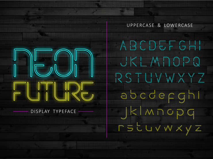 Neon Future字体 1