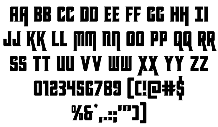 Kondor字体 1