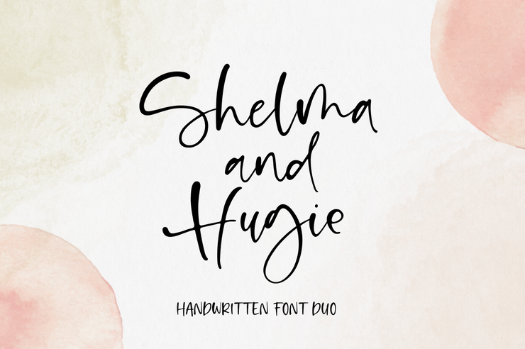 Shelma & Hugie字体 1