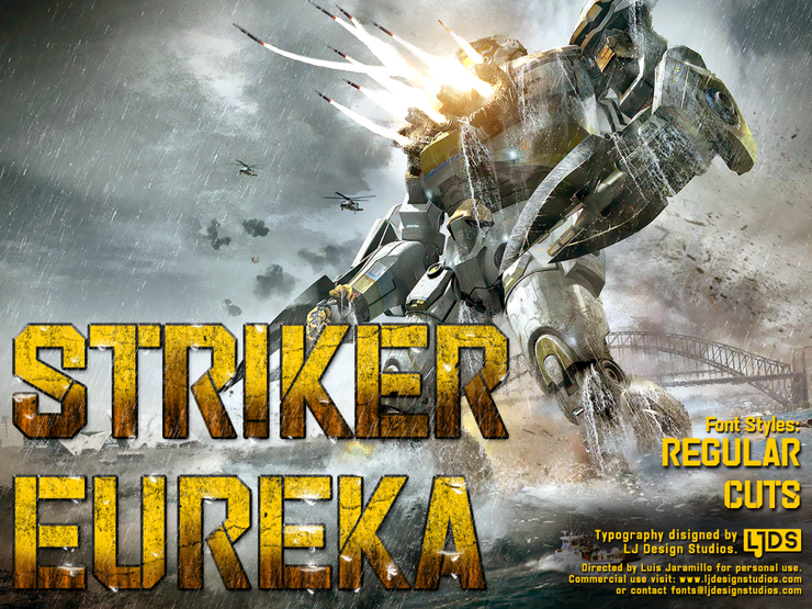 Striker Eureka字体 1
