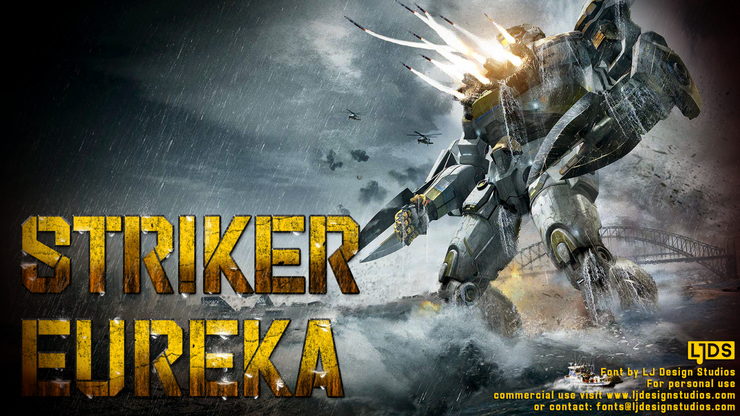 Striker Eureka字体 3