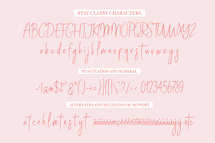 Stay Classy SLDT字体 7