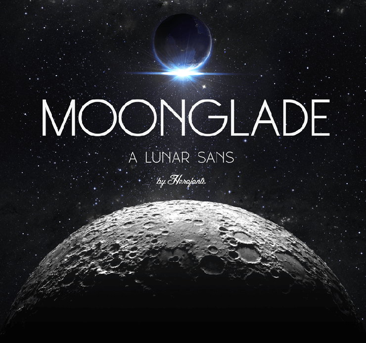 Moonglade字体 1