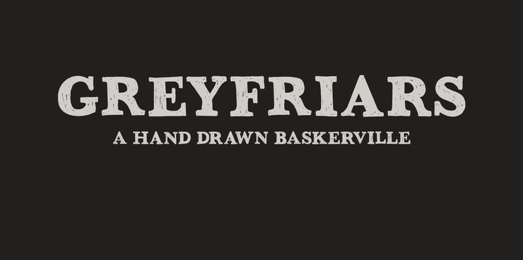 DK Greyfriars字体 1