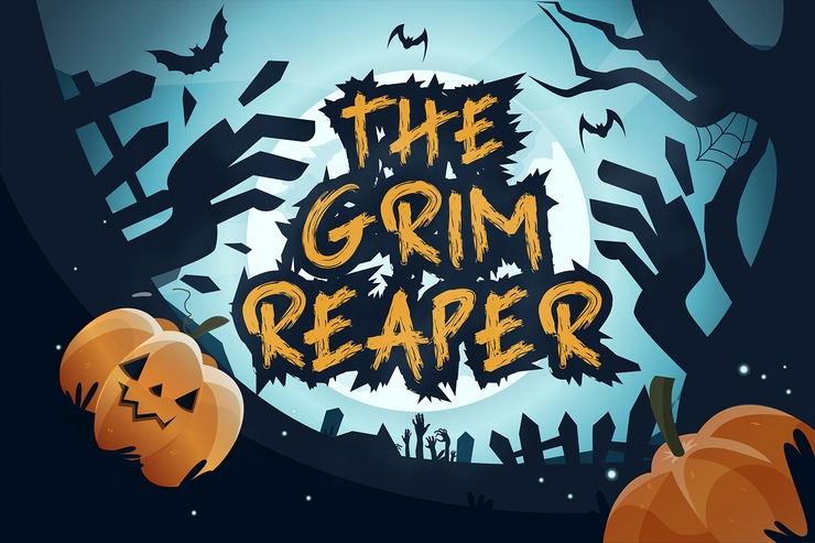 Grim Reaper字体 3