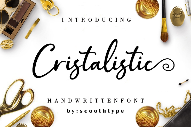 Cristalistic Script字体 1