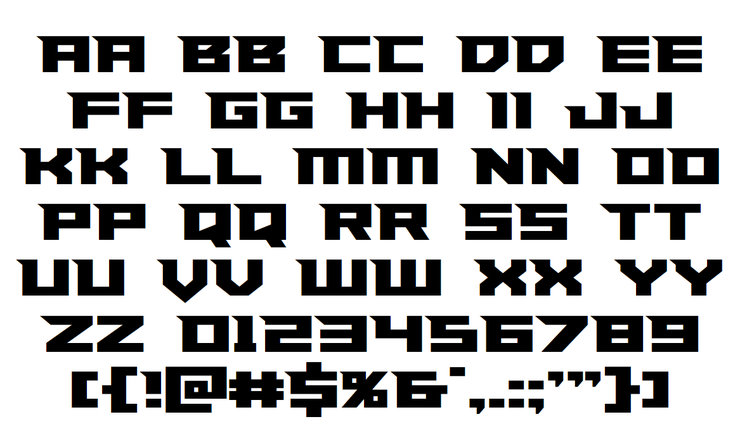 Paladins字体 5