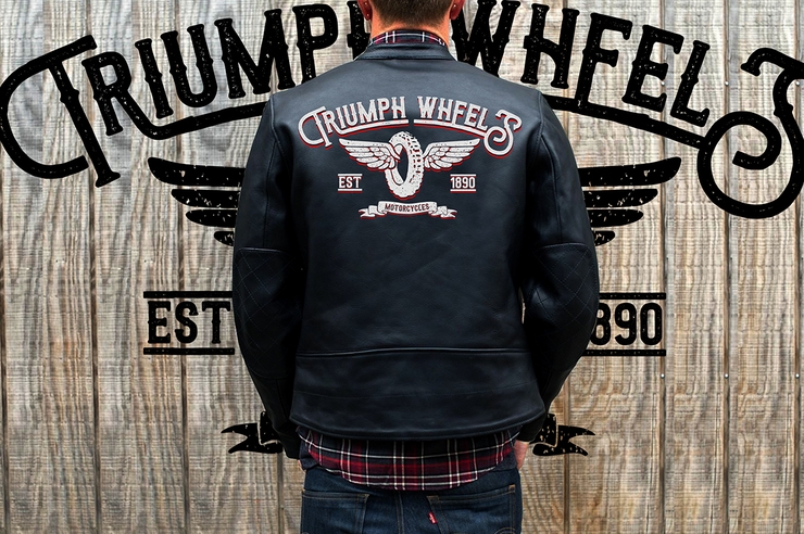 Triumph wheels rough字体 8