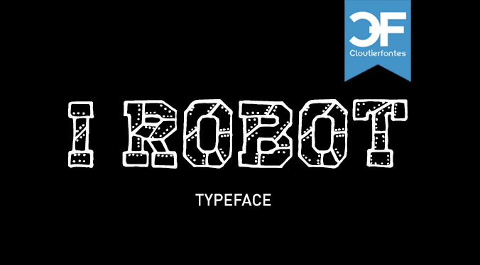 CF I Robot字体 1