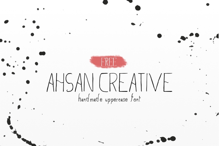 Ahsan Creative字体 2