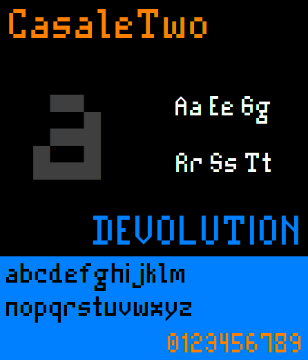 CasaleTwo NBP字体 4