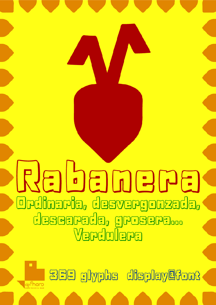 Rabanera字体 1