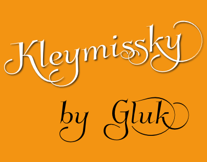 Kleymissky字体 2
