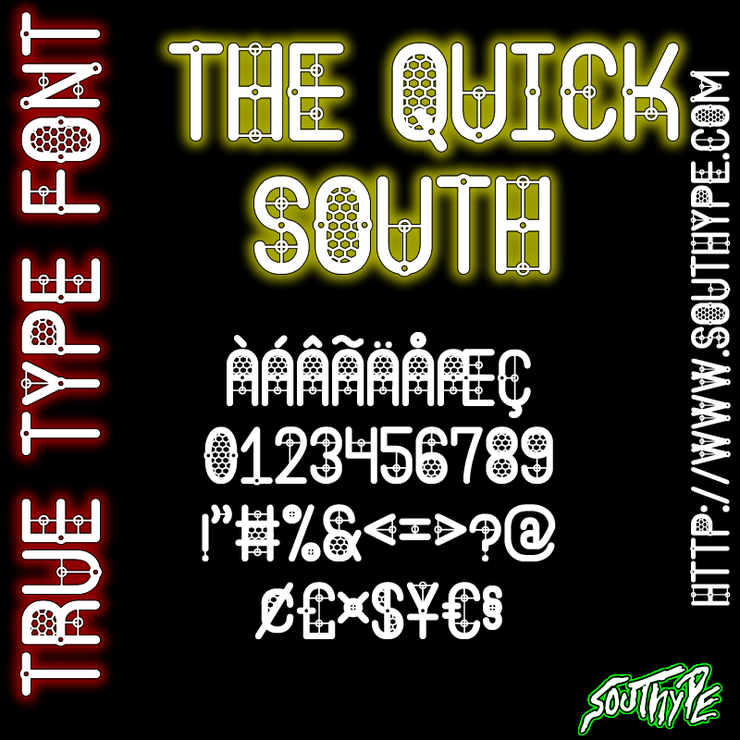 The Quick South St字体 1