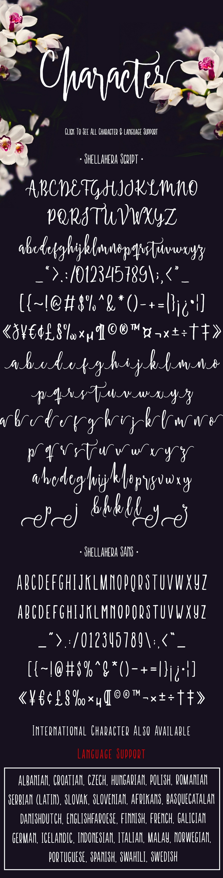 Shellahera Script字体 1