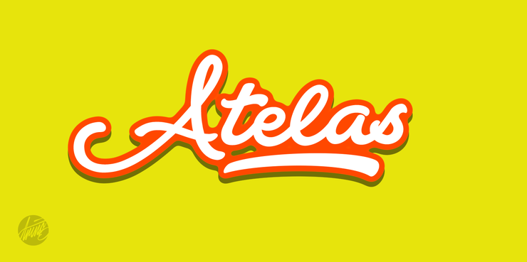 Atelas字体 1