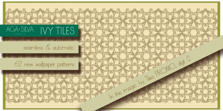 Ivy Tiles字体 1