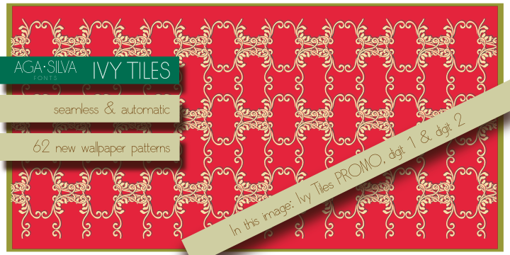 Ivy Tiles字体 3