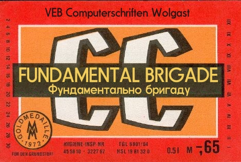 Fundamental  Brigade字体 1