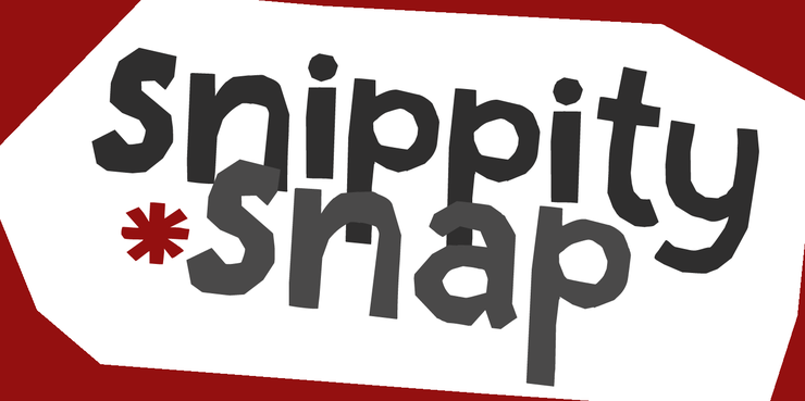 DK Snippity Snap字体 1