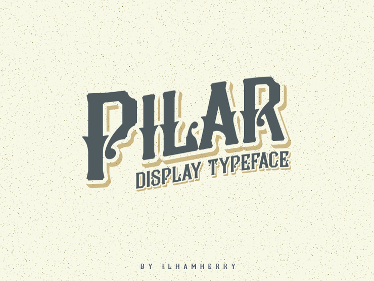 Pilar Typeface字体 1