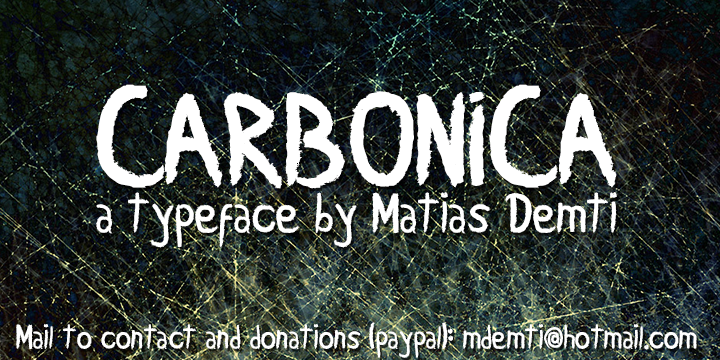 Carbonica字体 2