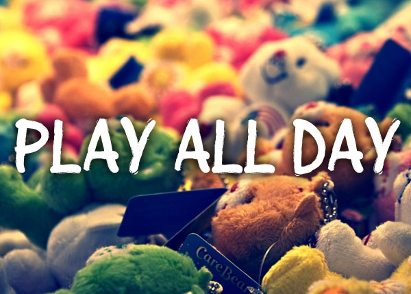 Play all day字体 1